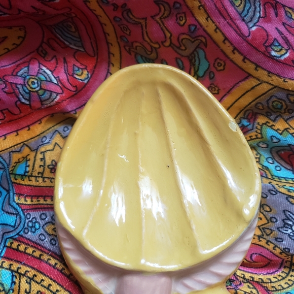 Vintage Arnel's mushroom spoon rest merry mushroom yellow - Picture 4 of 5